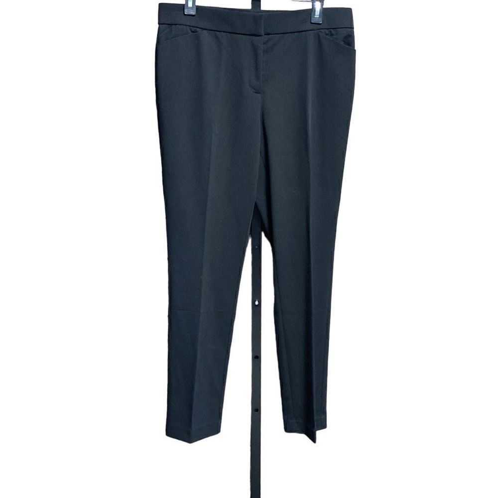 Lark & Ro Black Straight Leg Dress Pants Size 10 NEW